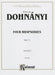 4 Rhapsodies, Op. 11