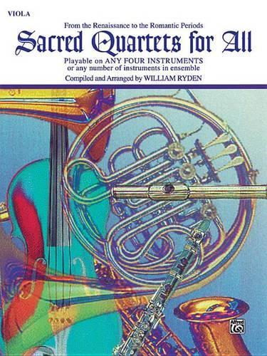 Sacred Quartets for All - Viola