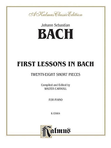 First Lessons in Bach