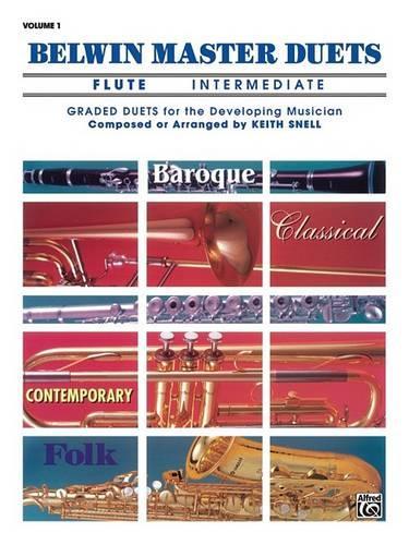 Belwin Master Duets (Flute), Vol 1