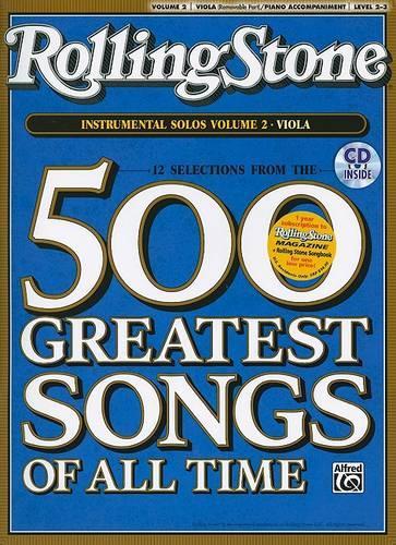 Selections from Rolling Stone Magazine's 500 Greatest Songs of All Time (Instrumental Solos for Strings), Vol 2