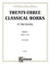 Twenty-three Classical Works for Two Guitars, Bk 1