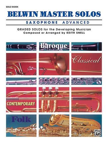 Belwin Master Solos, Volume 1 (Alto Saxophone)