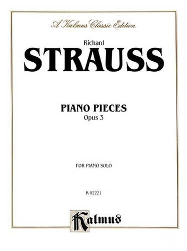 Piano Pieces, Op. 3