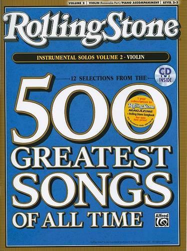 Selections from Rolling Stone Magazine's 500 Greatest Songs of All Time (Instrumental Solos for Strings), Vol 2