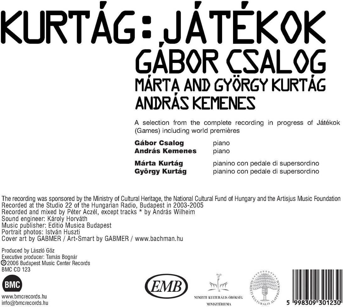 Jatekok (Games) (Csalog)