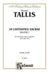 Tallis 16 Cantiones Sacrae I V