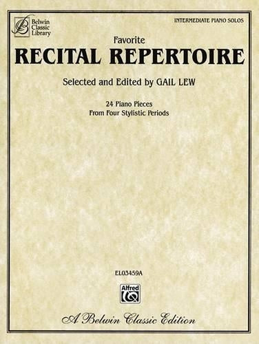Favorite Recital Repertoire