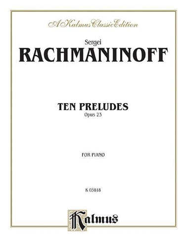 Ten Preludes, Op. 23