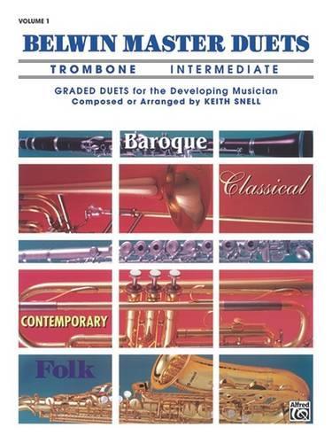 Belwin Master Duets-Trombone, Intermediate Vol. 1