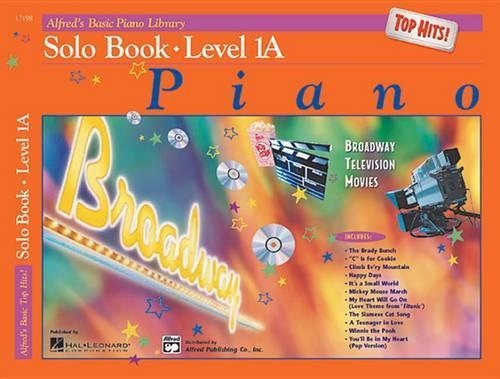 Alfred's Basic Piano Library Top Hits Solo Book 1A