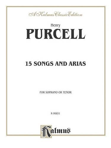 Purcell 15 Songs and Airs Sop.