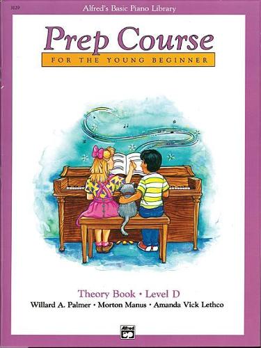 Alfred's Basic Piano Library Prep Course Theory D
