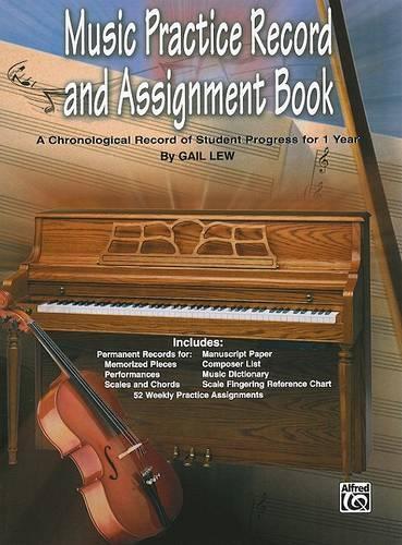 Music Practice Record and Assignment Book
