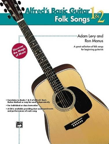 Alfred's Basic Guitar Folk Songs 1 & 2