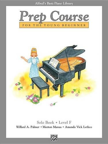 Alfred's Basic Piano Library Prep Course Solo F