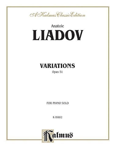 Variations sur un theme populaire Polonais, Op. 51