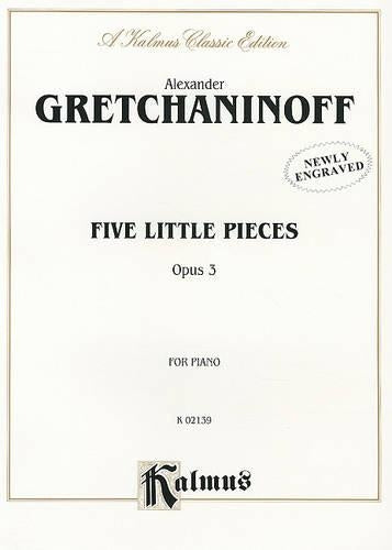 Five Little Pieces, Op. 3