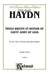 Haydn Mass St.Joanni De Deo V