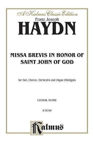 Haydn Mass St.Joanni De Deo V