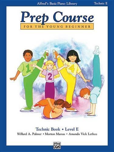 Alfred's Basic Piano Library Prep Course Technic E
