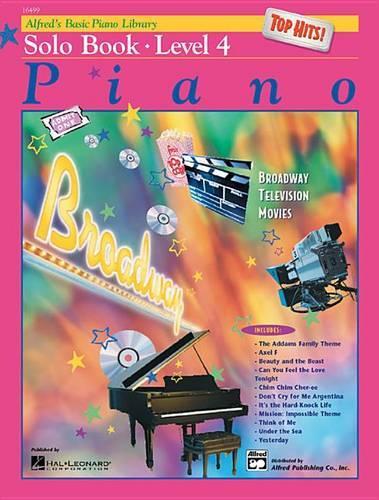 Alfred's Basic Piano Library Top Hits Solo Book 4
