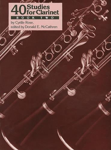 40 Studies for Clarinet, Book 2