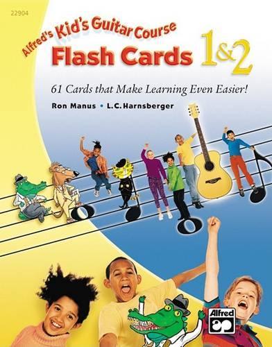 Alfred's Kid's Guitar Course Flash Cards 1 & 2