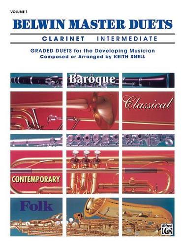 Belwin Master Duets-Clarinet, Intermediate Vol. 1