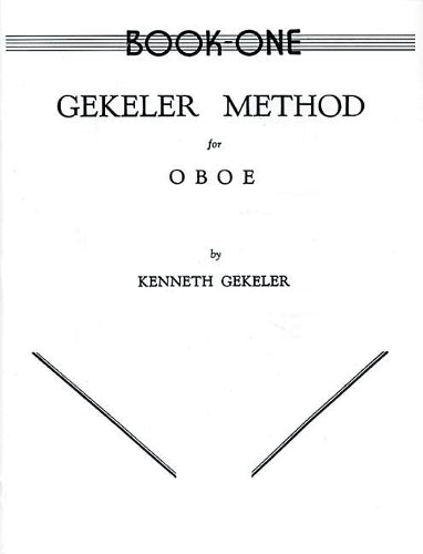 Gekeler Method for Oboe, Book I