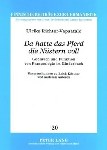 «Da Hatte Das Pferd Die Nuestern Voll»