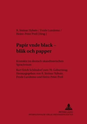 «Papir Vnde Black - Blaek Och Papper»