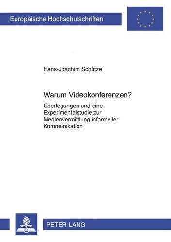 Warum Videokonferenzen?