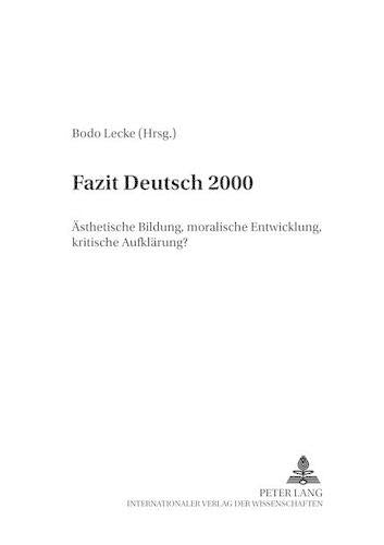 Fazit Deutsch 2000