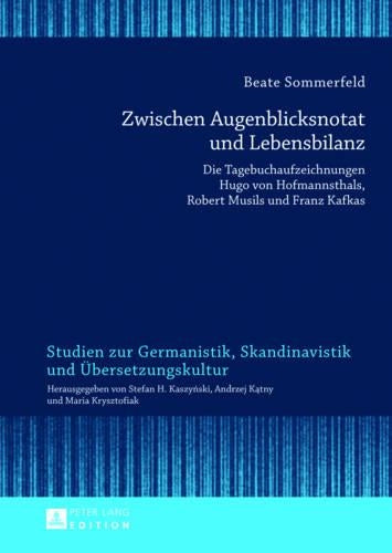 Zwischen Augenblicksnotat Und Lebensbilanz
