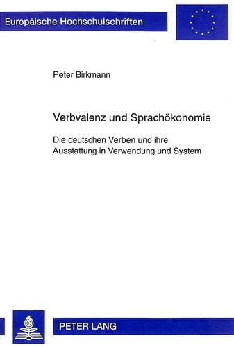 Verbvalenz Und Sprachoekonomie