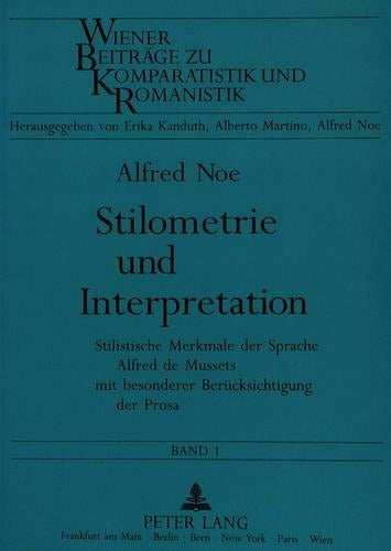 Stilometrie Und Interpretation