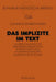 Das Implizite im Text