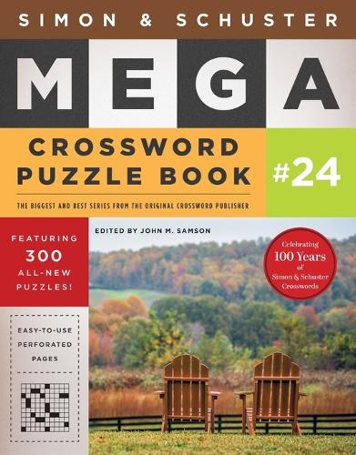Simon & Schuster Mega Crossword Puzzle Book #24 (S&s Mega Crossword Puzzles