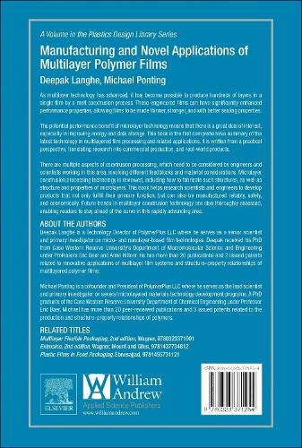 Manufacturing and Novel Applications of Multilayer Polymer Films