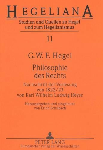 Philosophie Des Rechts