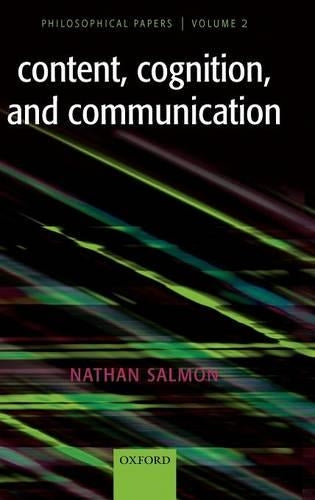 Content, Cognition, and Communication