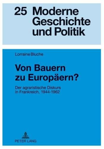 Von Bauern Zu Europaeern?