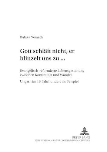 «Gott Schlaeft Nicht, Er Blinzelt Uns Zu...»