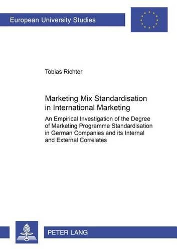 Marketing Mix Standardisation in International Marketing