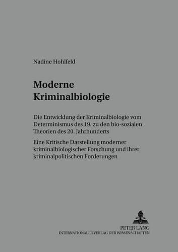 Moderne Kriminalbiologie
