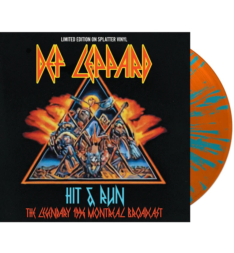 Hit & Run (Orange & Aqua Splatter Vinyl)