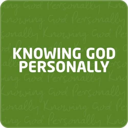 Knowing God Personally