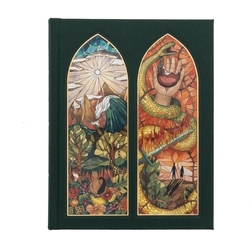 CSB Notetaking Bible, Stained Glass Edition, Emerald