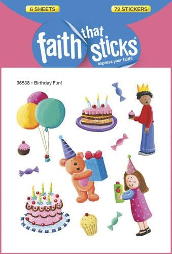 Birthday Fun Stickers (Faith That Sticks